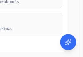 Continue clinic setup button